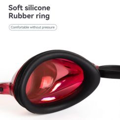 6 Prs Anti Fog Competition Silicone Swimming Goggles