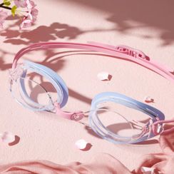 10 Prs Swimming Goggle with Clear Anti Fog Silicone Lens