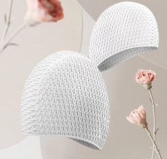 15 Pcs Waterproof Ear Protection Swimming Caps For Long Hair Women