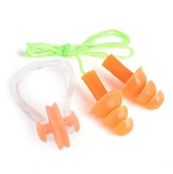 30 Sets Wholesale Soft Silicone Nose Clips And Earplugs for Swimming