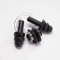 30 Sets Wholesale Soft Anti Noise Reusable Swimming Nose Clip Earplug