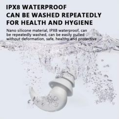 30 Prs Wholesale Anti Noise Silicone Waterproof Swimming Ear Plugs