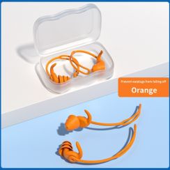 10 Prs Anti Loss Swimming Earplugs